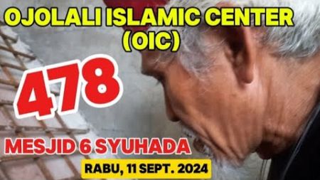 KE 478: OJOLALI ISLAMIC CENTER (OIC):Coding, digital marketing, accounting, tahfizh MESJID 6 syuhada