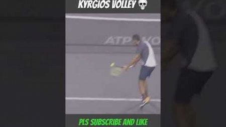 Insane casual Kyrgios volley #wimbledon #tennis #kyrgios #usopen #volley #casual