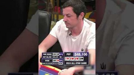 $100k+ pot with Tom Dwan! 🤩💰 #reels #poker #sport #gaming