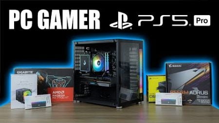 MONTANDO UM PC GAMER COM A POTÊNCIA DO PLAYSTATION 5 PRO