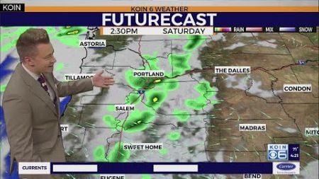 Wet weekend weather possible around Portland