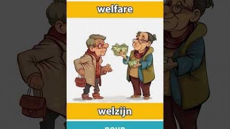 🇬🇧🇳🇱 welfare - welzijn : vocabulary builder : learn English : laten we Engels leren