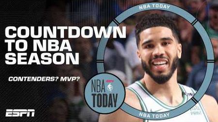 COUNTING DOWN TO NBA SEASON 🏀 Celtics repeat? Legit contenders? MVP favorites?! | NBA Today