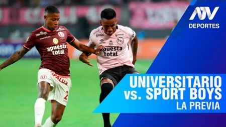 EN VIVO UNIVERSITARIO VS. SPORT BOYS | LA PREVIA