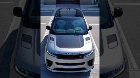 AMAZING NEW RANGE ROVER SPORT SV #rangeroverinformation #landrover #shorts #rangerover