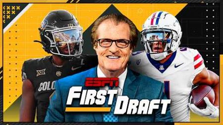 Mel Kiper&#39;s Top 3 QBs, WRs &amp; DBs ahead of 2025 NFL Draft | First Draft 🏈