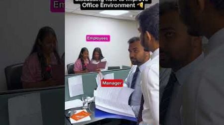 How to improve this office environment? 🤔 #reels #shorts #viralshorts #trendingreels #funny #office