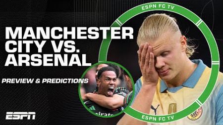 Manchester City vs. Arsenal PREDICTIONS 🔮 NO ONE believes in an Arsenal win? 😳 | ESPN FC