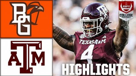 Bowling Green Falcons vs. Texas A&amp;M Aggies | Full Game Highlights | ESPN College Football