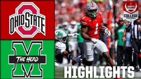 Ohio State Buckeyes vs. Marshall Thundering Herd | Full Game Highlights | ESPN College Football