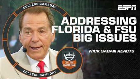 Nick Saban SUGGESTS Florida’s problems MIGHT NOT be with Billy Napier?! 👀 | College GameDay