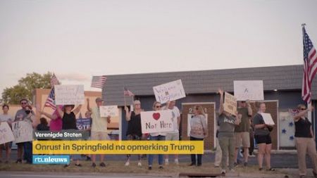 Springfield in oog van de storm na Trump&#39;s: &#39;ze eten de huisdieren&#39;