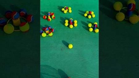 QuickSweep Tennis Ball Collector #smalleyes #pacman #games #smartball #tennisball