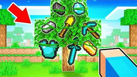 Minecraft Maar Bomen Droppen OP Items!