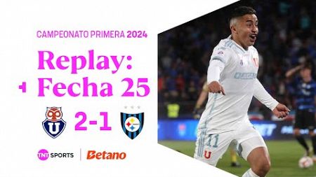 TNT Sports Replay | Universidad de Chile 2 - 1 Huachipato | Fecha 25