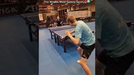 Table Tennis The Worlds Most Spinny Sport #pingpong #tabletennis