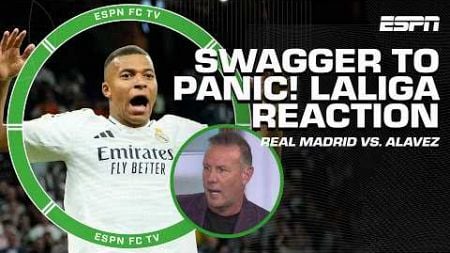 REACTION to Real Madrid&#39;s TENSE win vs. Alavez 👀 &#39;From SWAGGER to PANIC!&#39; - Craig Burley | ESPN FC