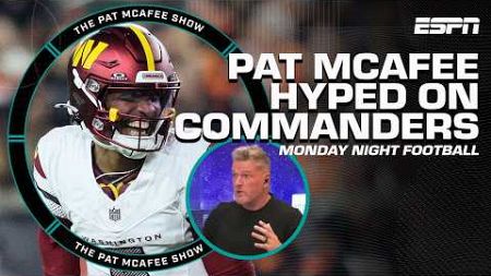 &#39;NEW VIBES! NEW LEGACY!&#39; 🔥 - McAfee&#39;s REACTION to Jayden Daniels&#39; MNF debut | The Pat McAfee Show