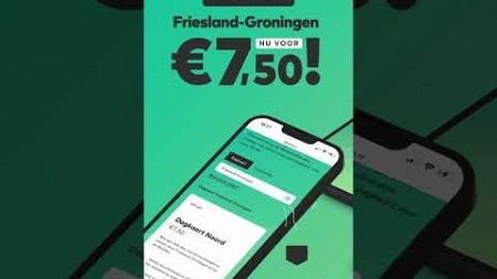 Onbeperkt reizen door Friesland en Groningen met Arriva. Dagkaart nu voor €7,50!