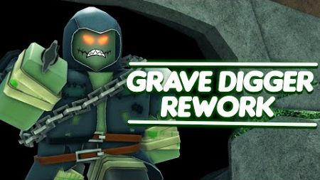 New Grave Digger Rework! Easy Mode Gameplay | TDS (Roblox)