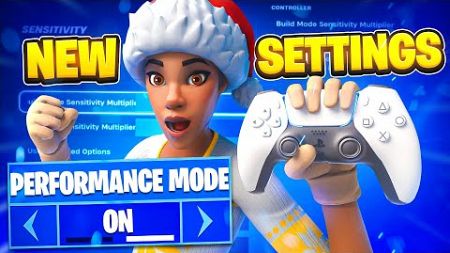 NEW Console Performance mode + Best Season 4 Controller Settings For Fortnite! (PS4/PS5/XBOX/PC)