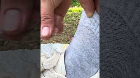 how to make fire starter from socks #camping #survival #bushcraft #outdoors #shorts