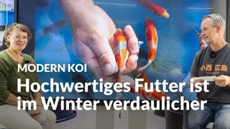 Kann Konishi Futter auch im Winter gefüttert werden? | Modern Koi Blog #6918