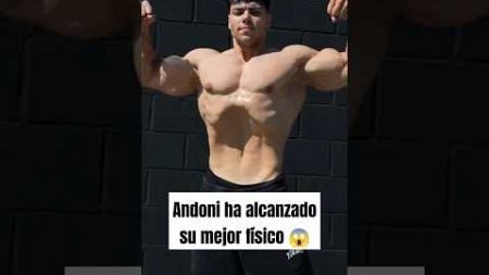 Andoni ha alcanzado su mejor físico #gym #fitness #culturismo #bodybuilding