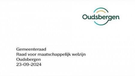 Audioverslag van de gemeenteraad en raad voor maatschappelijk welzijn - 23 september 2024