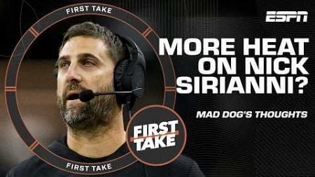 Nick Sirianni should take MORE HEAT! 🔥 - Mad Dog&#39;s thoughts on the Eagles&#39; start | First Take