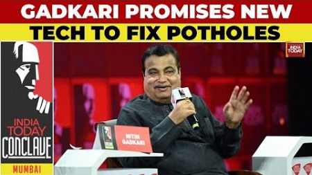 Nitin Gadkari, Road Transport &amp; Highways Minister, On What Is Govt Doing To Fix The Pothole Menace