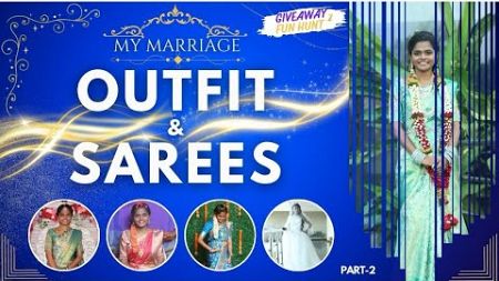 GiveAway fun hunt! wedding sarees &amp; outfit collection-2 ! #giveaway #weddingsarees #telugushorts