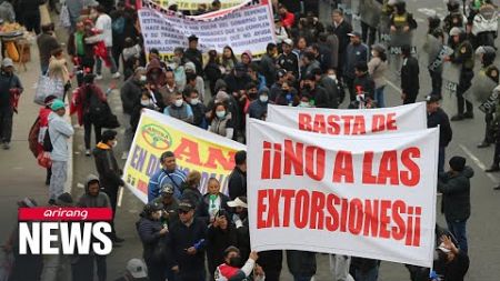 Peruvian gov&#39;t declares 60-day state of emergency to fight rising crime