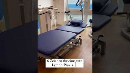 Anzeichen einer guten Lymph-Praxis 🦵🏼#lymphödem #lymphsystem #lymphdrainage #gesundheit #physio