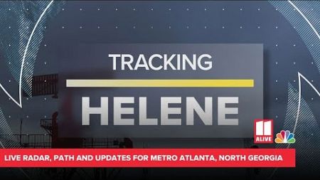 WATCH LIVE: Tracking Hurricane Helene path, radar | 11Alive News Atlanta