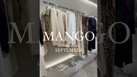 MANGO Autumn collection 2024/ SEPTEMBER