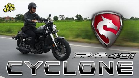 Full Review CYCLONE RA401 กับเครื่องยนต์ขุมกำลัง 401CC