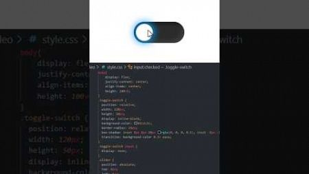 Tips-031 CSS 3D Neon Toggle #coding #webcoding #webdesign#htmlcsswebsite #webdevelopment#javascript