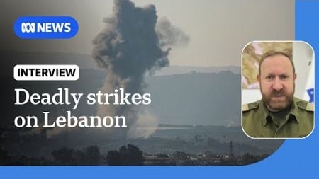 IDF Spokesperson defends attacks on Lebanon | ABC News