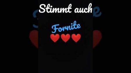 Ich spiele Fornite