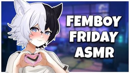 🤍 Live 3DIO ASMR | Femboy Friday: Unwind with Soothing Triggers 🤍