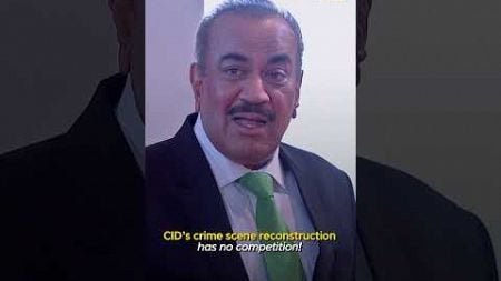 CID के Crime reconstructions है एकदम top-notch! #Shorts #CID #DayanandShetty #ACPPradyuman