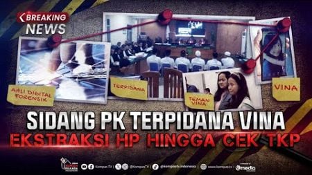 BREAKING NEWS - Sidang PK Terpidana: Ahli Soal Ekstraksi Chat HP hingga Cek TKP Kematian Vina-Eky