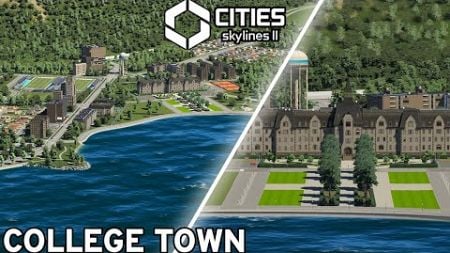 Satisfying Education With A Waterfront College Town In Cities 2!