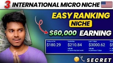 international Blogging Micro Niches 2024 | 💰 how to rank website on keywords | Website SEO