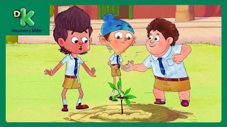 Fukrey Boyzzz🤩| Money Plant Ka Magic🪴🤑| World Environment Day☘️| Cartoon for Kids | @DiscoveryKidsIN