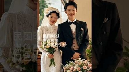 中国婚礼服饰的变化 #china #wedding