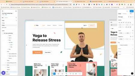 Yoga Landing Page Design using Wix CMS | Wix