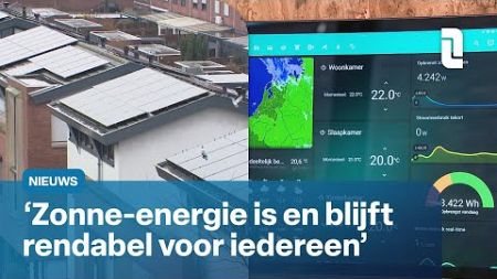 Installateurs zonnepanelen hebben het moeilijk: &#39;Hebben nu meer divers aanbod&#39; | L1 Nieuws