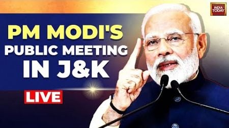 PM Modi Live From Jammu &amp; Kashmir | PM Modi&#39;s Public Meeting In Jammu | J&amp;K Assembly Polls